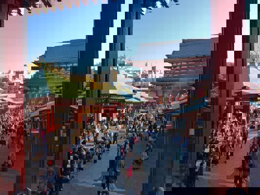 Coeur du temple Sensô-ji