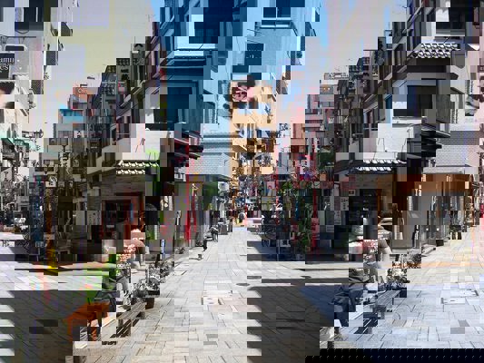 Rue parallèle à la Nakamise