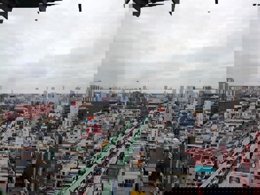 Vue depuis l'office du tourisme