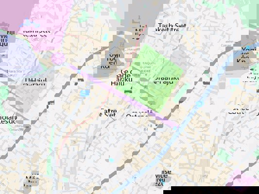 Plan du quartier Harajuku