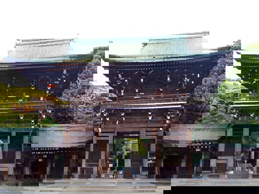 Entrée du sanctuaire Meiji Jingu