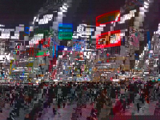 Le quartier de Shibuya