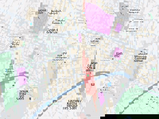 Plan général de Shinjuku