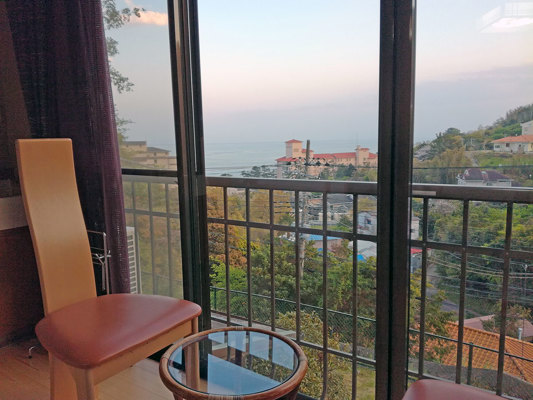 Ryôkan avec vue sur mer