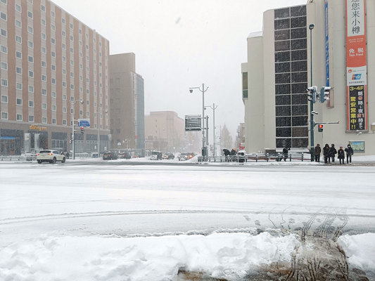 Sapporo à Hokkaidô, janvier