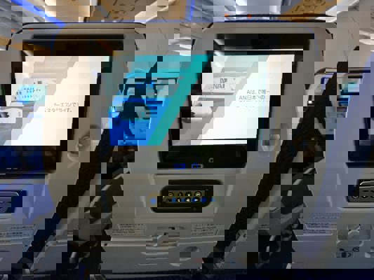 Ecran de divertissement avec port USB