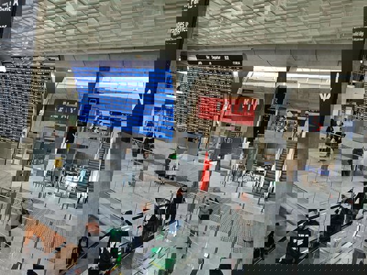 Accueil du terminal 2 de CDG