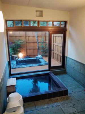 Onsen privé en Ryôkan