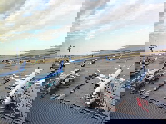 Avions à l'aéroport Haneda