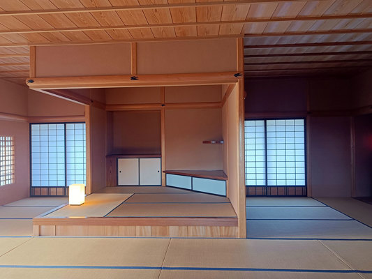 Maison de thé Taka, intérieur