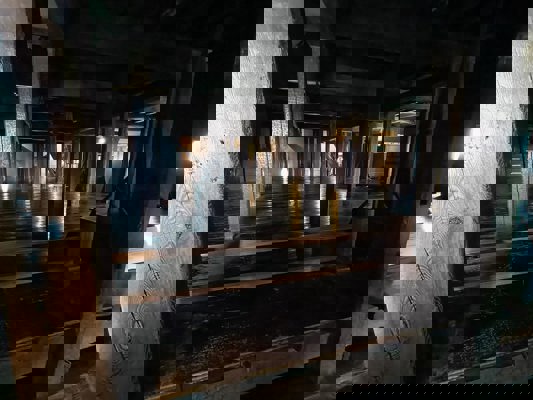 Etage caché du château de Matsumoto