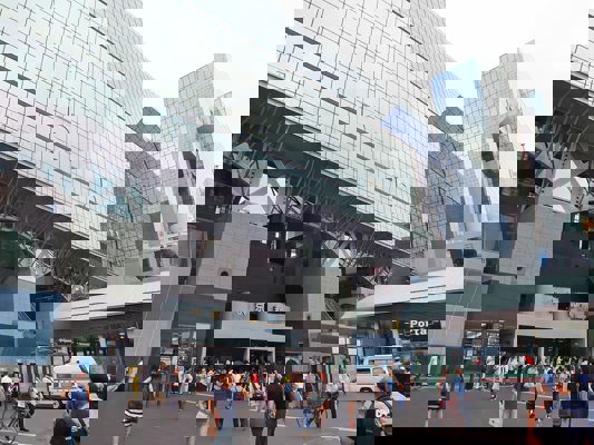 Gare de Ky&ocirc;to en 2016