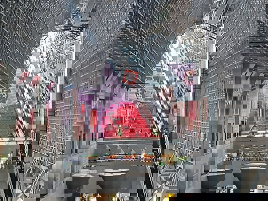 Illuminations du grand escalier