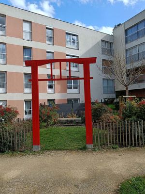 Torii et banc