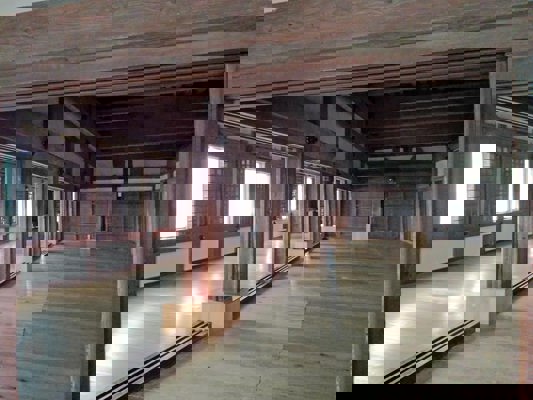 Intérieur du château d'Himeji