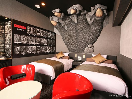 GODZILLA ROOM de l'hôtel Gracery