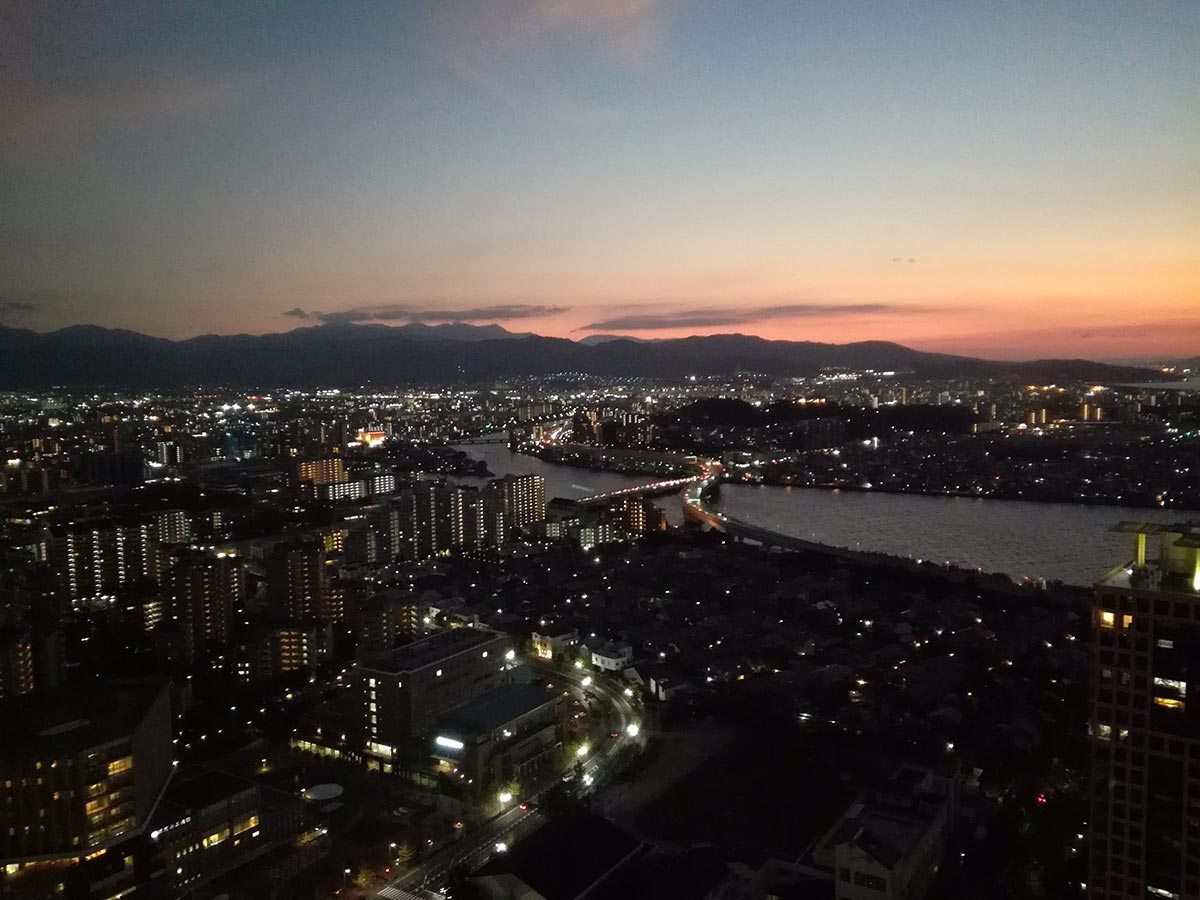 La tour de Fukuoka