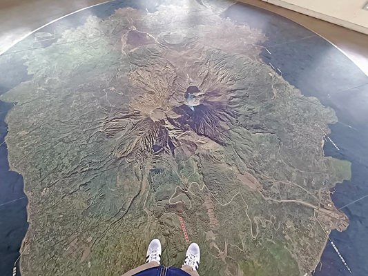 Photo satellite du Sakurajima 