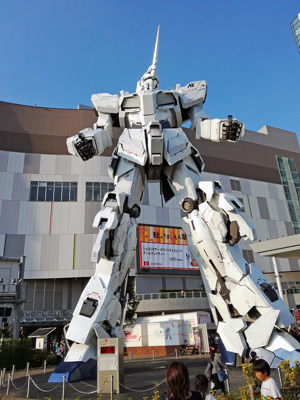 Gundam Unicorn à Odaiba