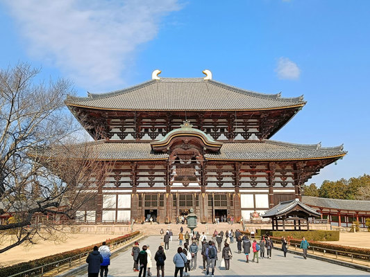 Le temple Tôdaiji à Nara