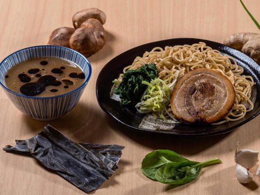 Tsukemen, sauce sésame