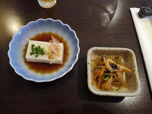 Tofu frais d'entée