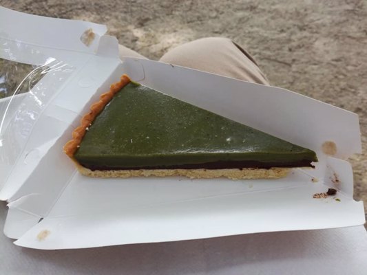 Tarte chocolat matcha