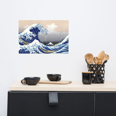 Grande Vague de Kanagawa - Poster Mat