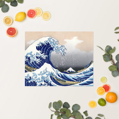 Grande Vague de Kanagawa - Poster Brillant