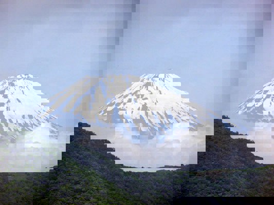 Mont Fuji vu du lac Ashi