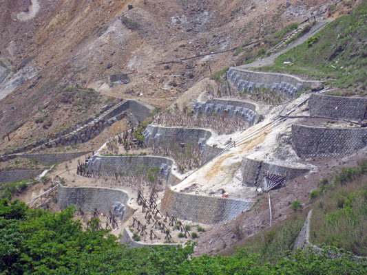 Mine de souffre à Hakone