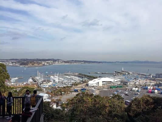 Point de vue de l'île d'Enoshima
